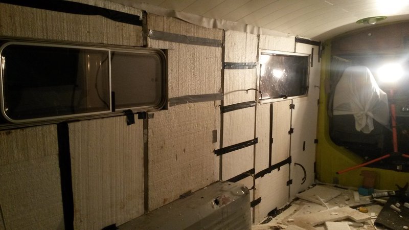 zij wand geisoleerd