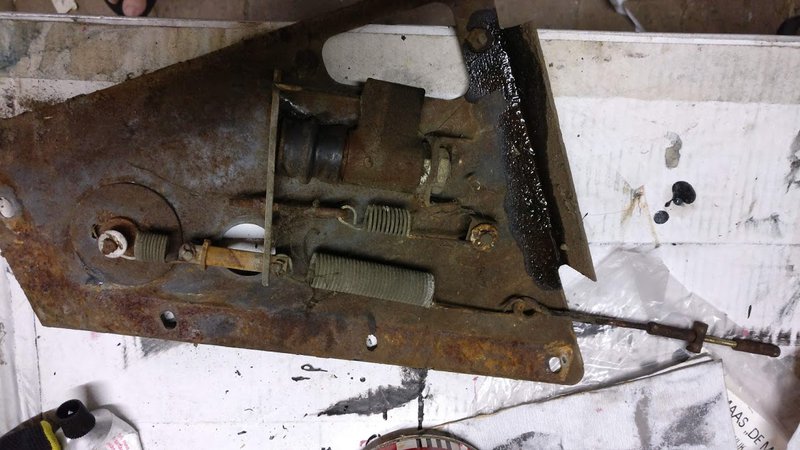 Het hele ding op de werkbank